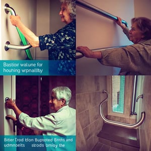 Shower Grip Bars for Elderly: Safety Where It Matters Most